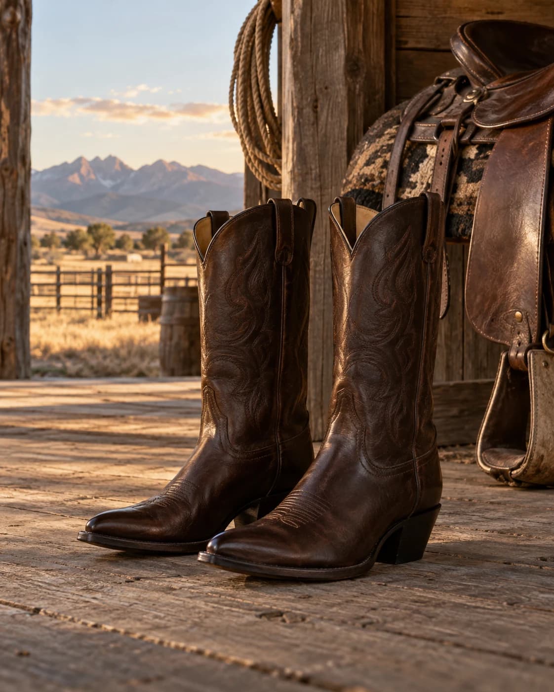 Rancher Leather Boots — фотография 1