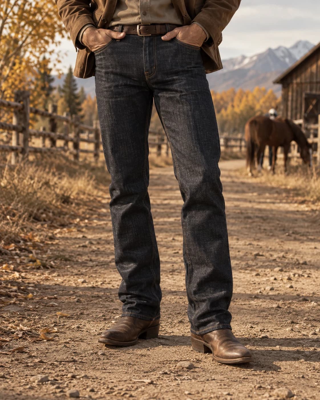 Frontier Straight Jeans — фотография 1