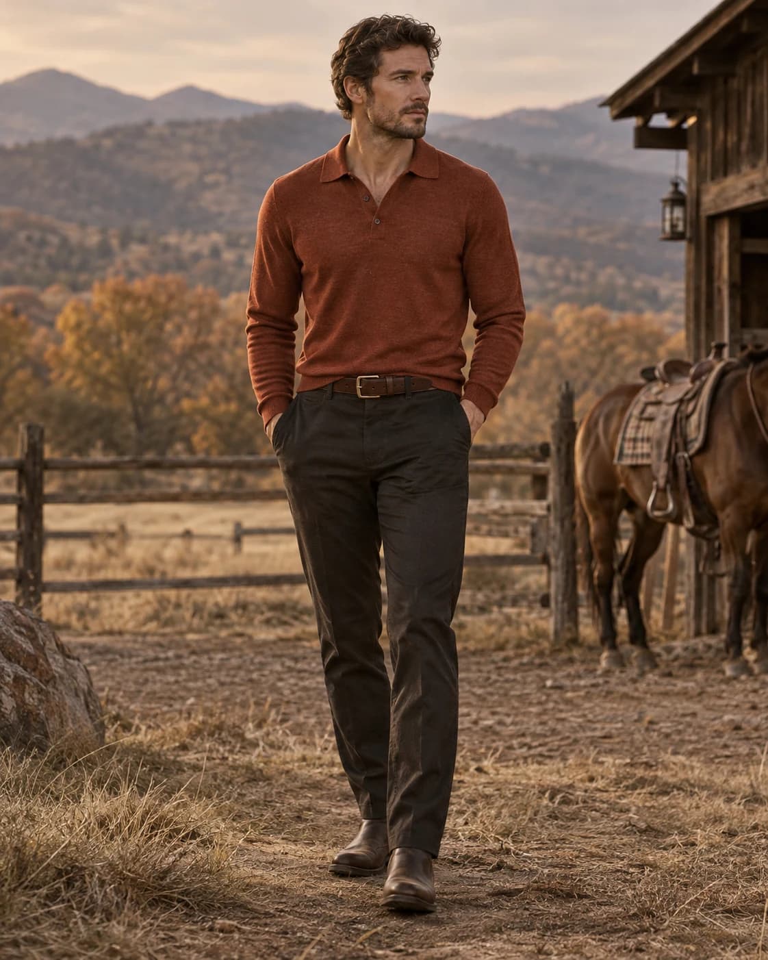 Mesa Knit Polo — фотография 1